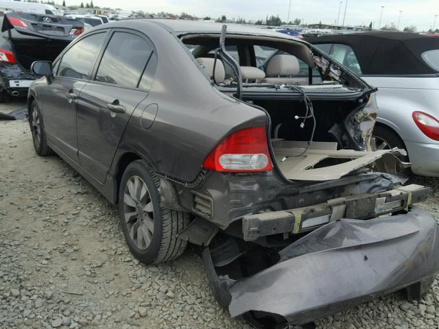 2HGFA1F87BH539063 - 2011 HONDA CIVIC EX Գրաֆիտ լուսանկար 3