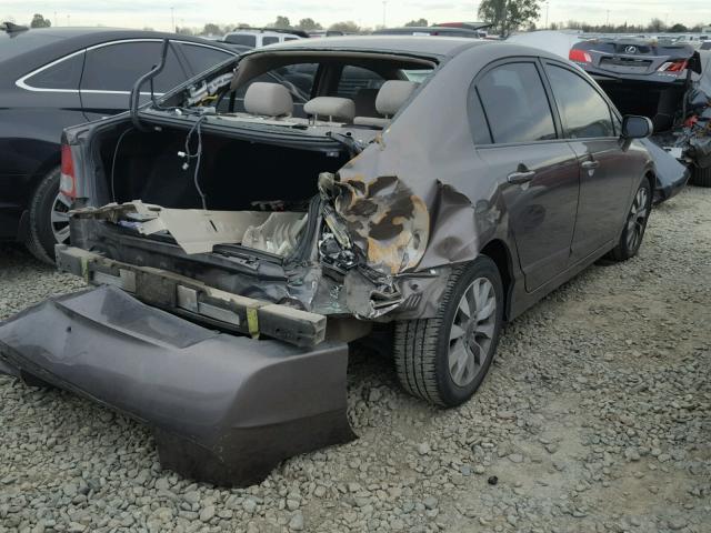 2HGFA1F87BH539063 - 2011 HONDA CIVIC EX Գրաֆիտ լուսանկար 4