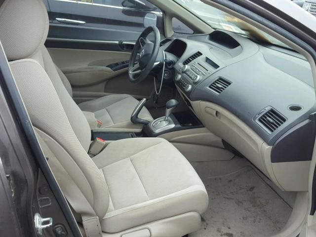 2HGFA1F87BH539063 - 2011 HONDA CIVIC EX Գրաֆիտ լուսանկար 5