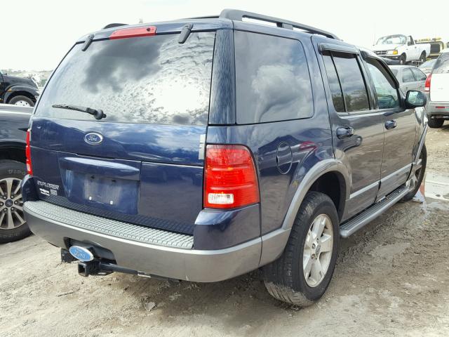 1FMZU63KX3UC83169 - 2003 FORD EXPLORER X BLUE photo 4