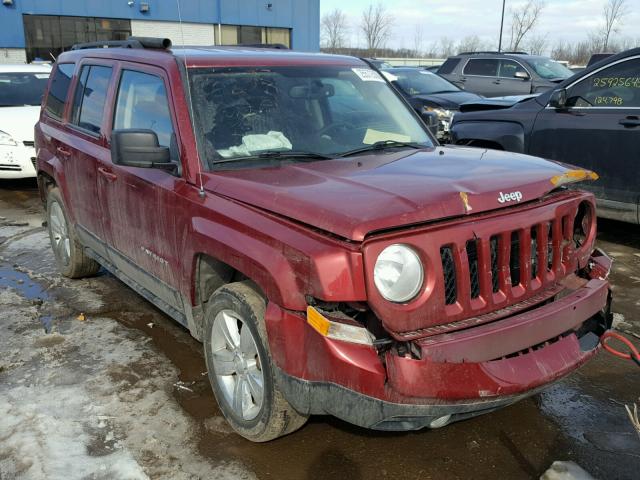 1C4NJPFB0ED868827 - 2014 JEEP PATRIOT LA RED photo 1