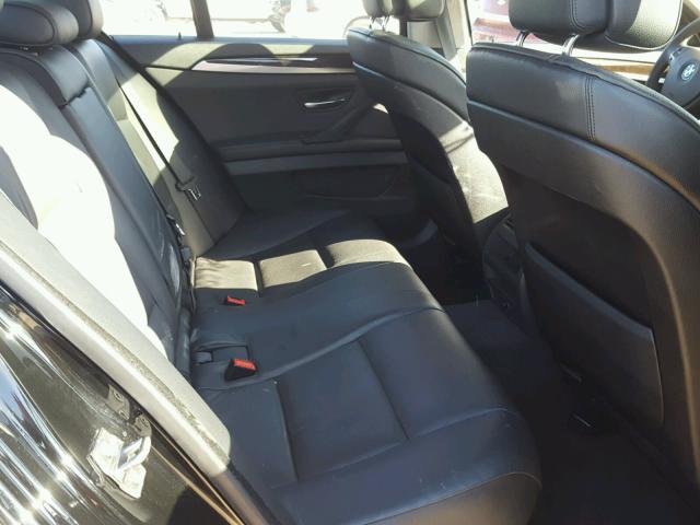 WBAFU7C55DDU72026 - 2013 BMW 535 XI Սև լուսանկար 6