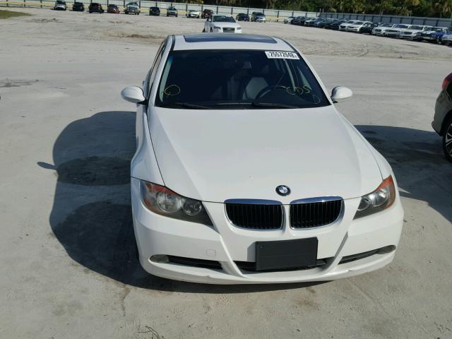 WBAVB17596NK38249 - 2006 BMW 325 I AUTO WHITE photo 9