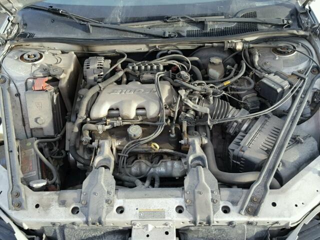 1G2WK52J52F115284 - 2002 PONTIAC GRAND PRIX SILVER photo 7