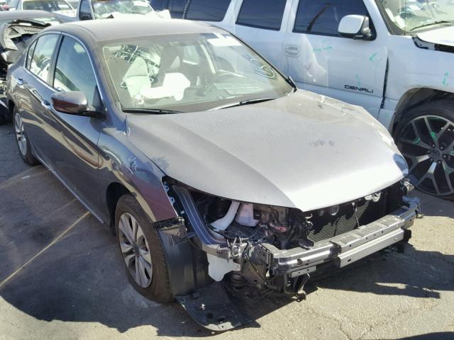 1HGCR2F33FA090507 - 2015 HONDA ACCORD LX GRAY photo 1