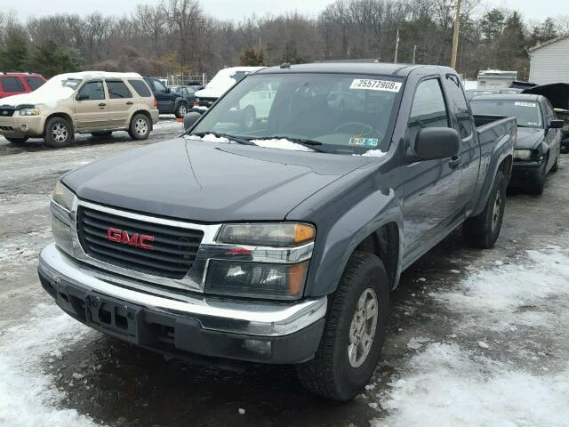 1GTDT19E388175191 - 2008 GMC CANYON GRAY photo 2