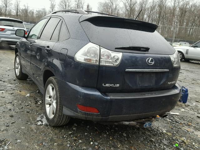 2T2GA31UX5C021719 - 2005 LEXUS RX 330 BLUE photo 3