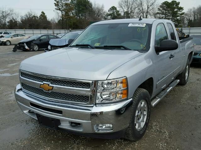 1GCRKSE78DZ314385 - 2013 CHEVROLET SILVERADO SILVER photo 2