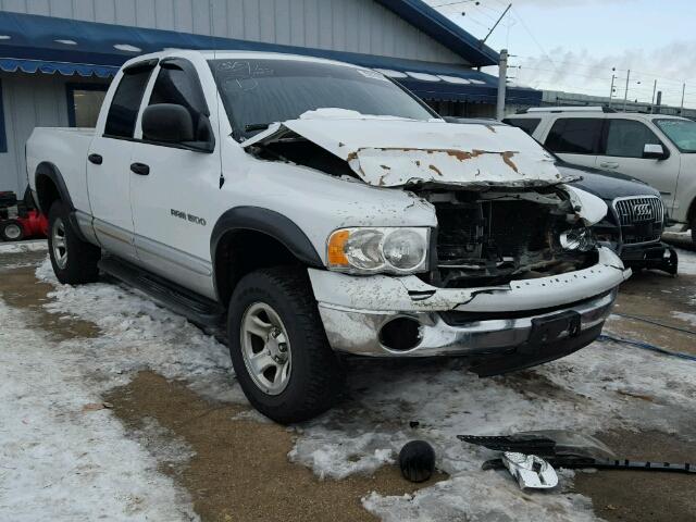 1D7HU18DX4J105283 - 2004 DODGE RAM 1500 S WHITE photo 1