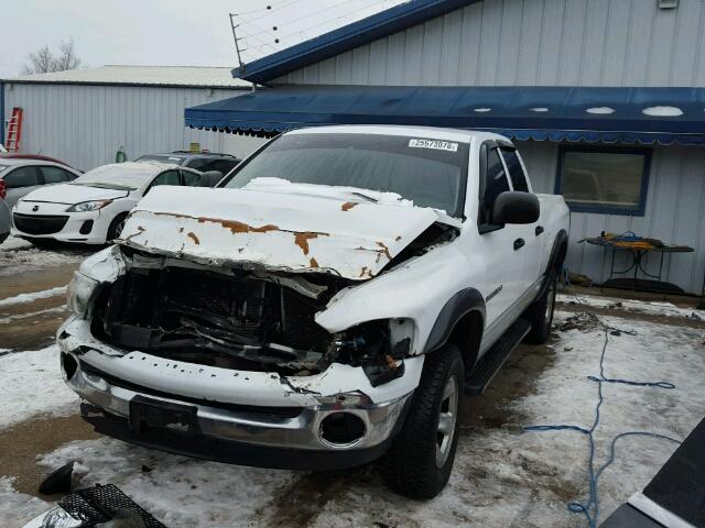 1D7HU18DX4J105283 - 2004 DODGE RAM 1500 S WHITE photo 2