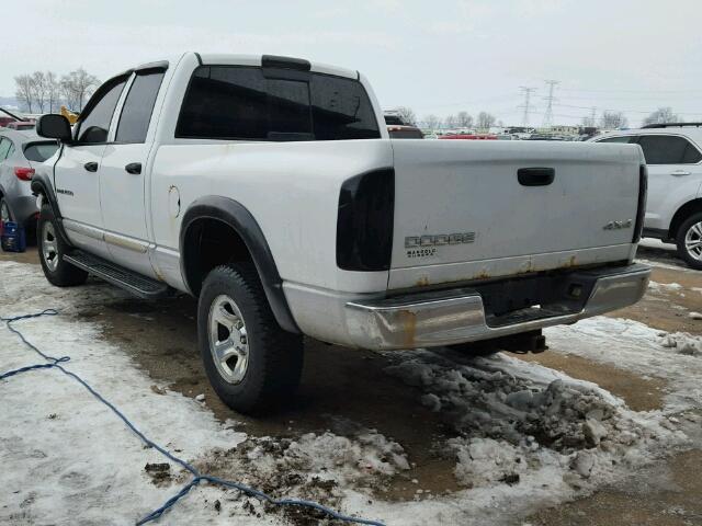 1D7HU18DX4J105283 - 2004 DODGE RAM 1500 S WHITE photo 3