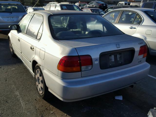 JHMEJ6672WS013192 - 1998 HONDA CIVIC LX SILVER photo 3