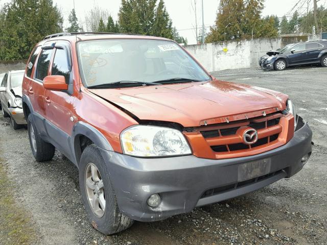 4F2CZ041X5KM28126 - 2005 MAZDA TRIBUTE S ORANGE photo 1