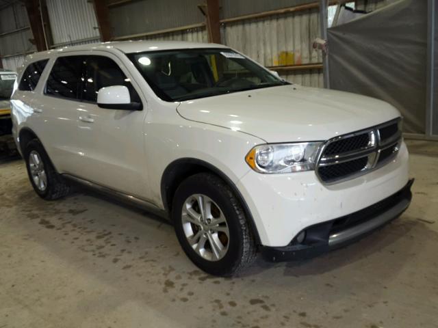 1D4RD2GG3BC708595 - 2011 DODGE DURANGO EX WHITE photo 1