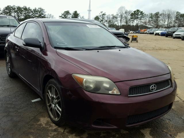 JTKDE167X60075951 - 2006 TOYOTA SCION TC PURPLE photo 1