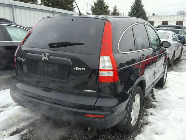 JHLRE4H49BC031694 - 2011 HONDA CR-V SE BLACK photo 4