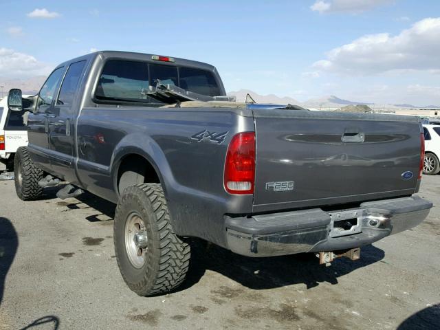 1FTNW21S82EC47921 - 2002 FORD F250 SUPER CHARCOAL photo 3