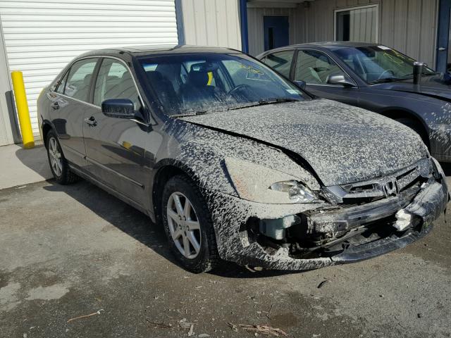 1HGCM66574A053206 - 2004 HONDA ACCORD EX GRAY photo 1