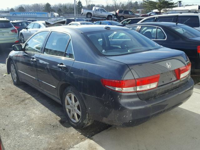 1HGCM66574A053206 - 2004 HONDA ACCORD EX GRAY photo 3