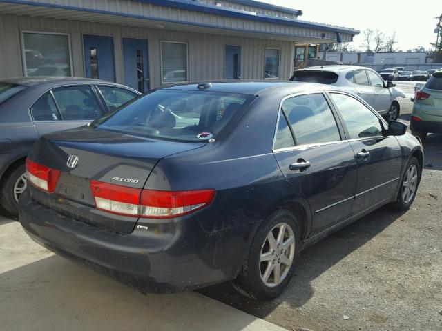 1HGCM66574A053206 - 2004 HONDA ACCORD EX GRAY photo 4