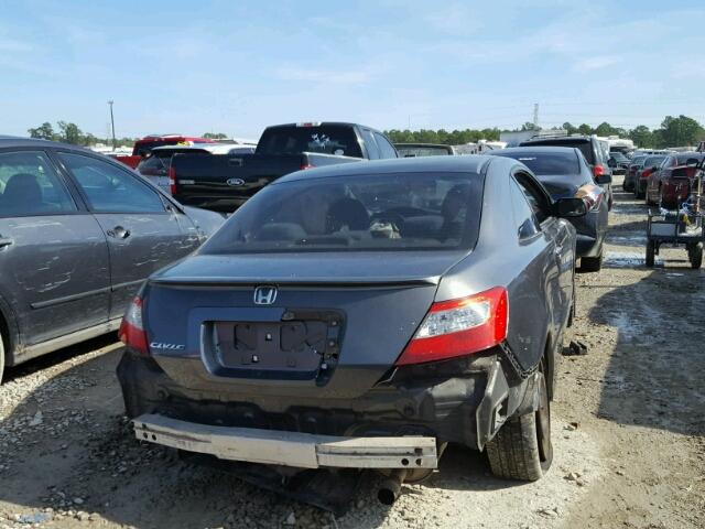 2HGFG1B68BH518502 - 2011 HONDA CIVIC LX GRAY photo 10