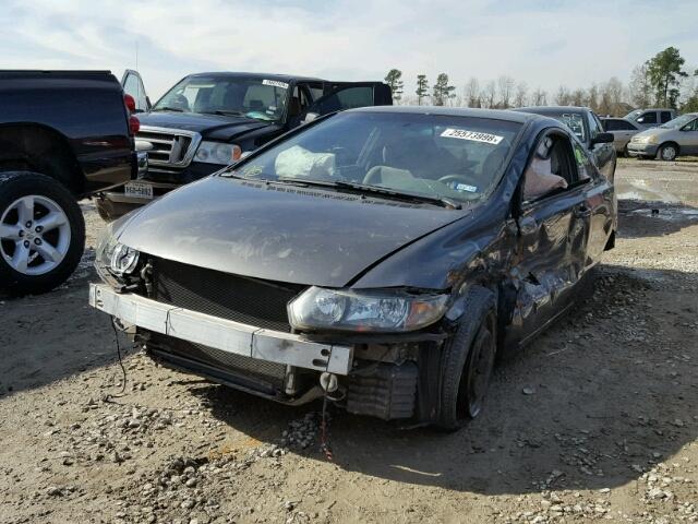 2HGFG1B68BH518502 - 2011 HONDA CIVIC LX GRAY photo 2