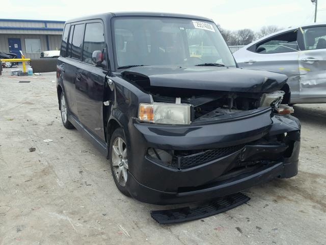 JTLKT324664067063 - 2006 TOYOTA SCION XB BLACK photo 1