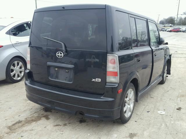 JTLKT324664067063 - 2006 TOYOTA SCION XB 黑色 照片 4