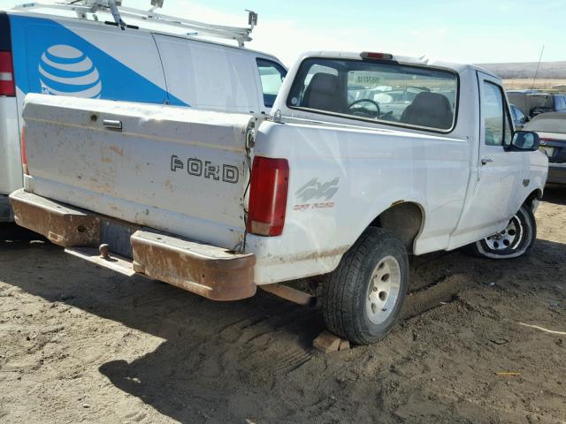 1FTEF14N2SLB67459 - 1995 FORD F150 WHITE photo 4