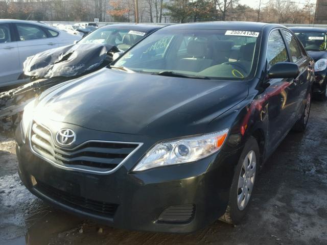 4T4BF3EK3AR075791 - 2010 TOYOTA CAMRY BASE GREEN photo 2