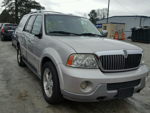 5LMFU28R33LJ18259 - 2003 LINCOLN NAVIGATOR SILVER photo 1