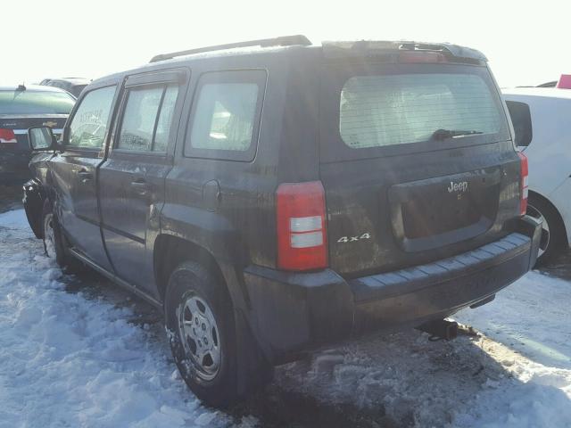 1J4FF28B49D121253 - 2009 JEEP PATRIOT SP BLACK photo 3