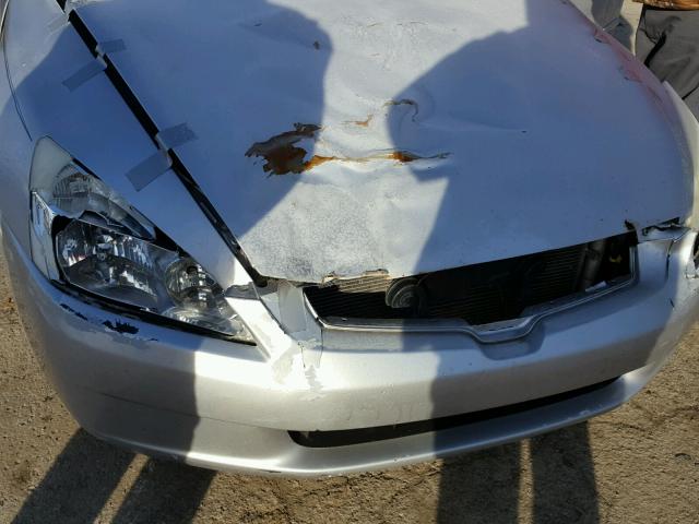 1HGCM56874A039052 - 2004 HONDA ACCORD EX SILVER photo 9