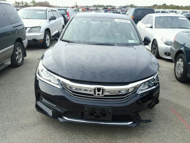 1HGCR2F58GA107112 - 2016 HONDA ACCORD BLACK photo 9