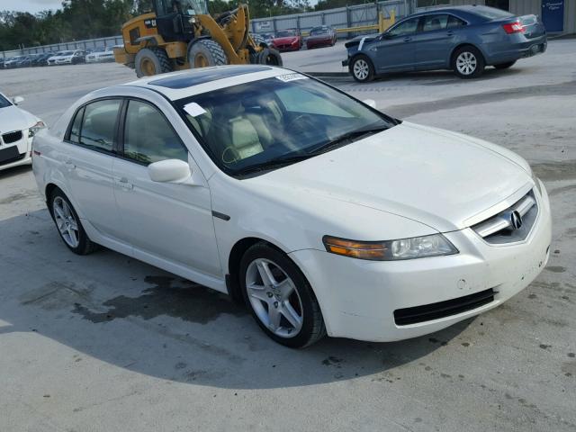 19UUA66234A067056 - 2004 ACURA TL WHITE photo 1