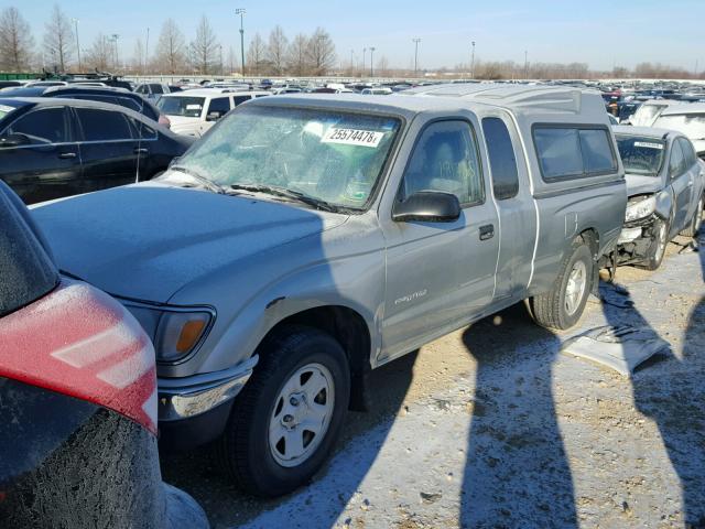 5TEVL52N43Z217560 - 2003 TOYOTA TACOMA XTR SILVER photo 2