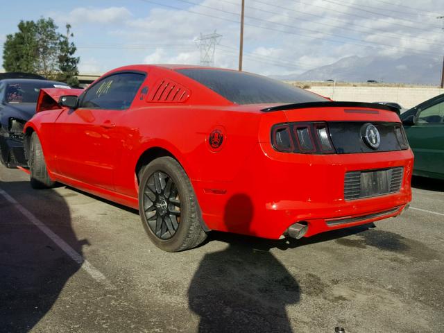 1ZVBP8AM2E5299289 - 2014 FORD MUSTANG RED photo 3