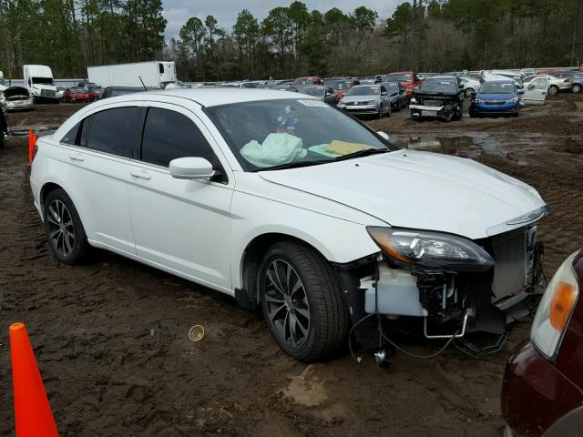 1C3CCBBG4EN186859 - 2014 CHRYSLER 200 TOURIN WHITE photo 1