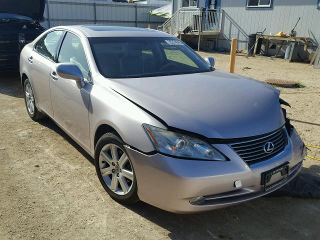 JTHBJ46G072061475 - 2007 LEXUS ES 350 SILVER photo 1