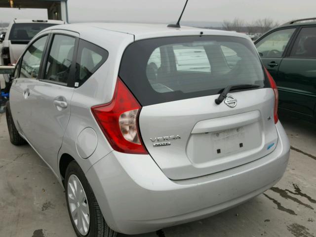 3N1CE2CP6GL365768 - 2016 NISSAN VERSA NOTE SILVER photo 3