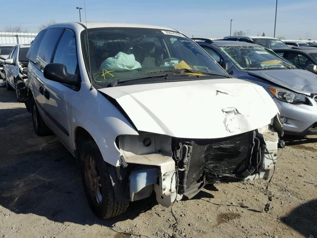 1D8GP25R04B594839 - 2004 DODGE CARAVAN SE WHITE photo 1