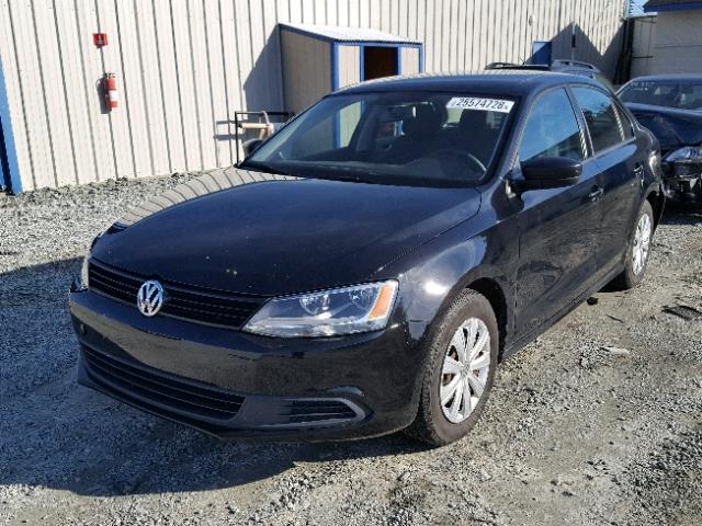 3VW2K7AJ7DM224904 - 2013 VOLKSWAGEN JETTA BASE 黑色 照片 2