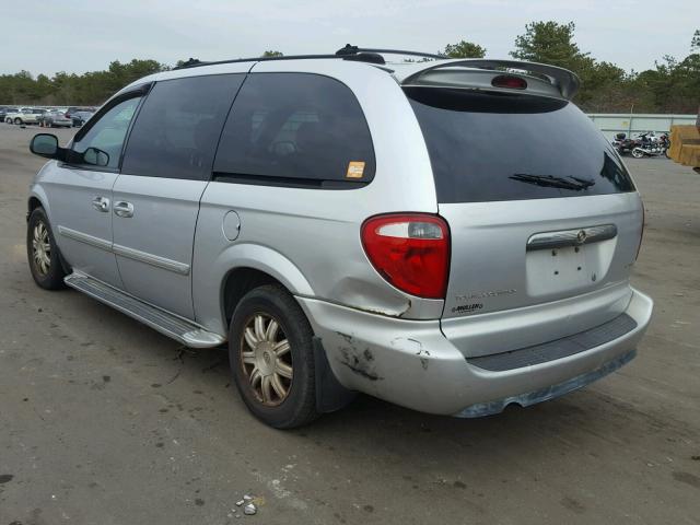 2C4GP54L95R232704 - 2005 CHRYSLER TOWN & COU GRAY photo 3