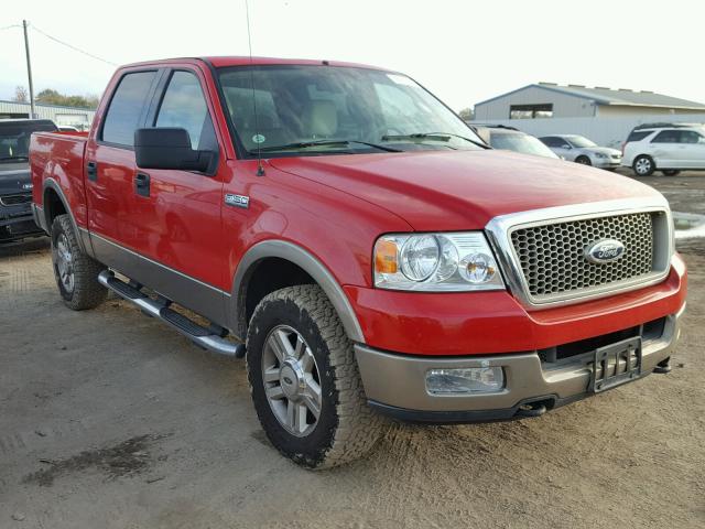 1FTPW145X4KB44173 - 2004 FORD F150 SUPER RED photo 1