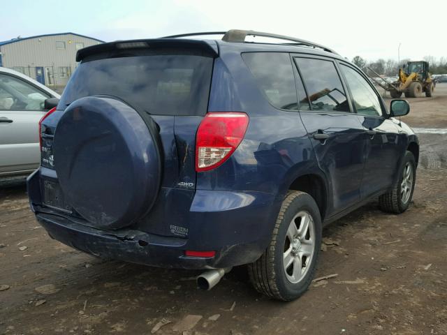 JTMBD33V666019096 - 2006 TOYOTA RAV4 BLUE photo 4