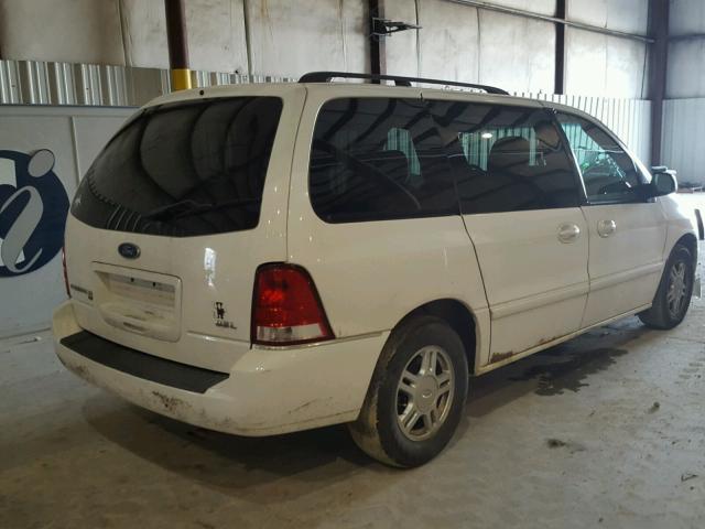 2FMZA522X4BB01255 - 2004 FORD FREESTAR S WHITE photo 4