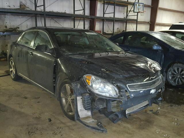 1G1ZC5E17BF336587 - 2011 CHEVROLET MALIBU 1LT BLACK photo 1