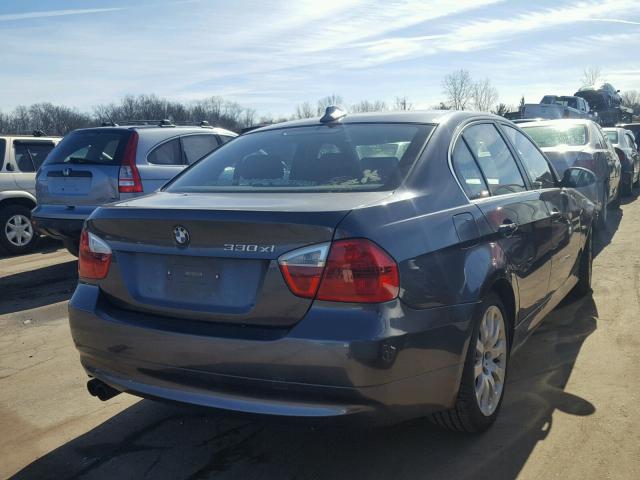 WBAVD33566KV59887 - 2006 BMW 330 XI BLACK photo 4