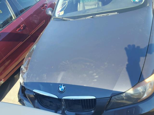 WBAVD33566KV59887 - 2006 BMW 330 XI BLACK photo 7