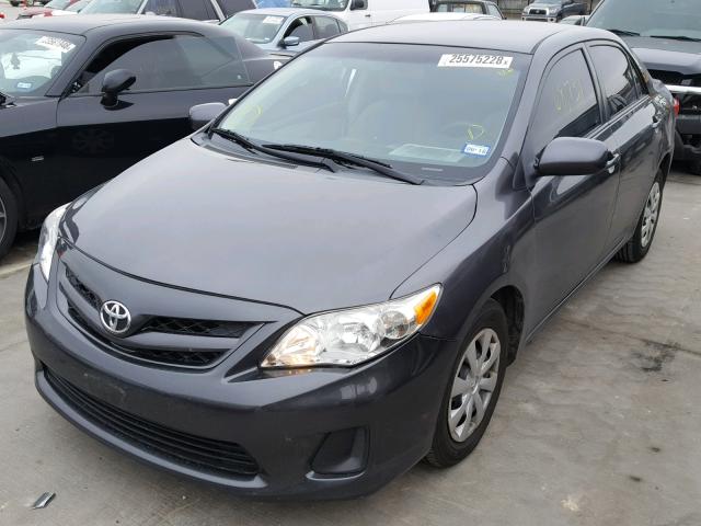 JTDBU4EE4B9142018 - 2011 TOYOTA COROLLA BA GRAY photo 2